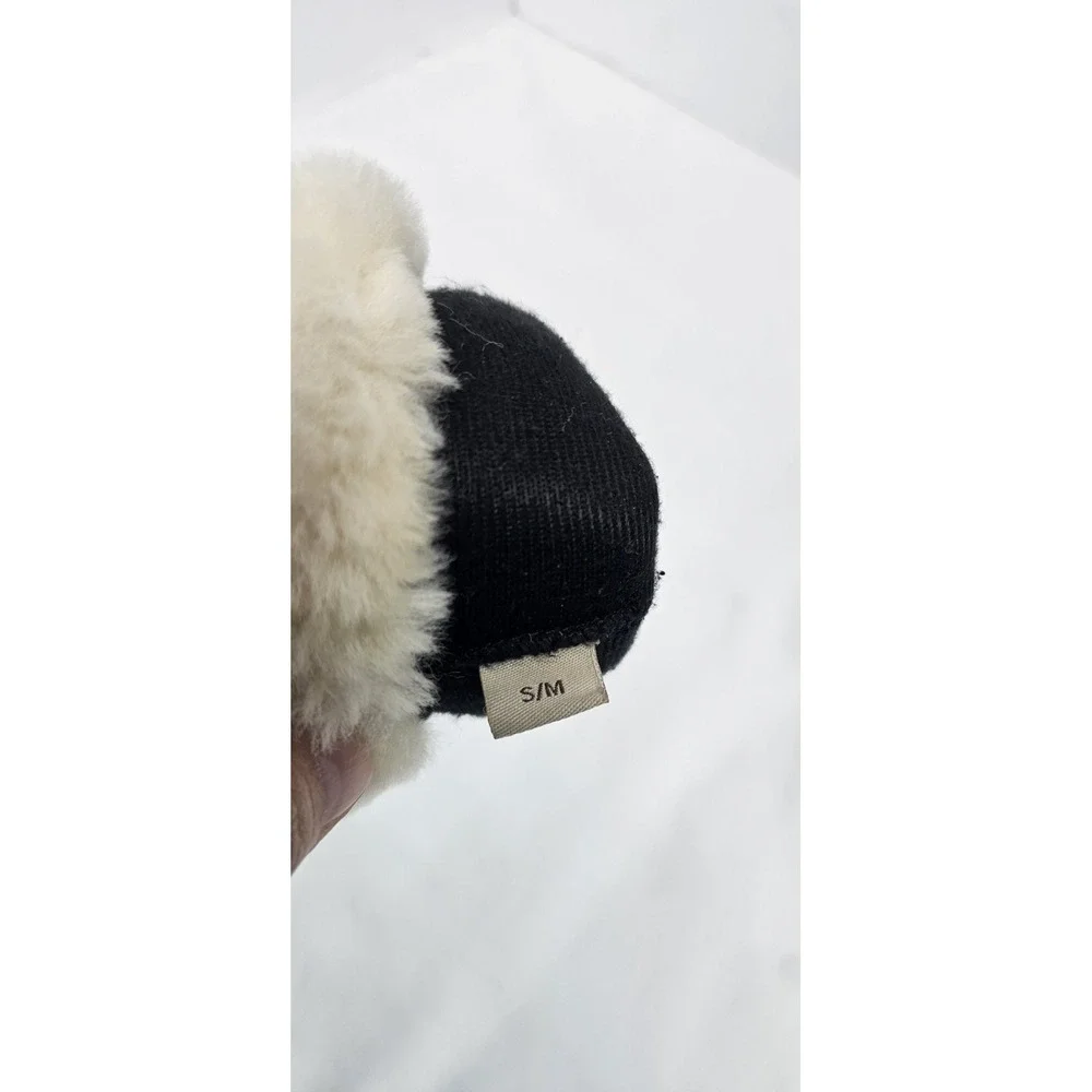 UGG Touchscreen Tech Gloves‎ Womens S/M Pink Leather Palm Shearling